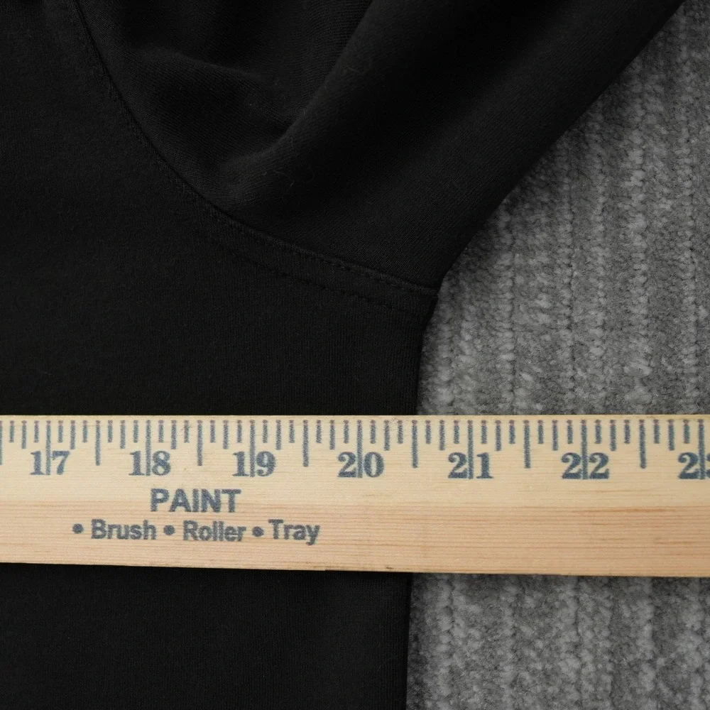 Banana Republic Hoodie Men Black Pullover Sweatshirt Pocket Moisture‎ Wicking M